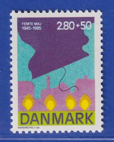 Dänemark 1985 Mi.-Nr.837  40. Jahrestag der Befreiung  **/MNH