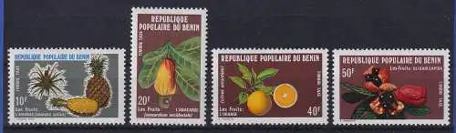 Benin 1978 Portomarken Flora Blumen Blüten Mi.-Nr. 5-8 postfrisch **