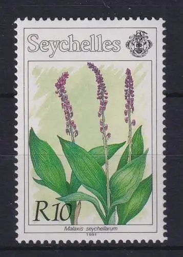 Seychellen 1991 Flora Blume Seychellen-Orchidee Mi.-Nr. 744 postfrisch **