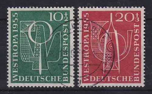 Bund 1955 WESTROPA  Mi.-Nr. 217-218 O BERLIN