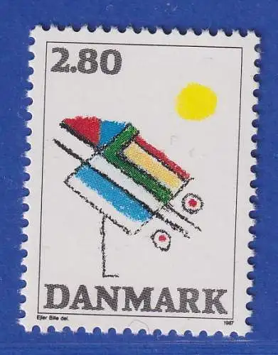 Dänemark 1987 Mi.-Nr. 901  Zeitgenössische Kunst  **/MNH