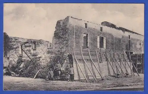 Feldpost-Karte 1. Weltkrieg 1916 AK Rouves mit Feldpost-O nach Eitensheim
