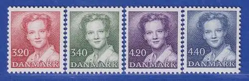 Dänemark 1989 Mi.-Nr. 935-938  Freimarken: Königin Margrethe II  **/MNH