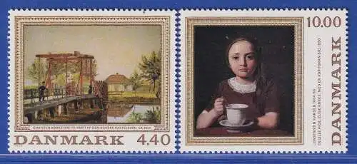 Dänemark 1989 Mi.-Nr. 961-962  Gemälde ( III ) **/MNH