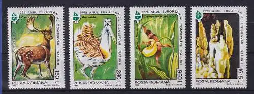 Rumänien 1995 Naturschutz-Jahr Mi.-Nr. 5099-5102 postfrisch**