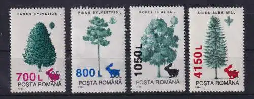 Rumänien 1998 Bäume Mi.-Nr. 5319-5322 postfrisch**