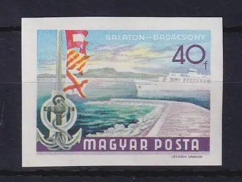 Ungarn 1969 Balaton Mi.-Nr. 2502 B postfrisch **