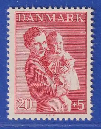 Dänemark 1943 Mi.-Nr. 279 Kinderhilfe  ** / MNH