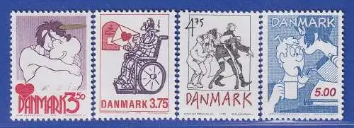 Dänemark 1992 Mi.-Nr. 1039-1042  Comics   **/MNH