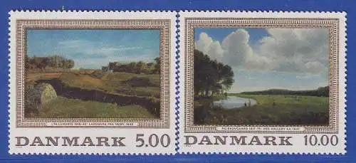 Dänemark 1992 Mi.-Nr. 1044-1045 Gemälde **/MNH