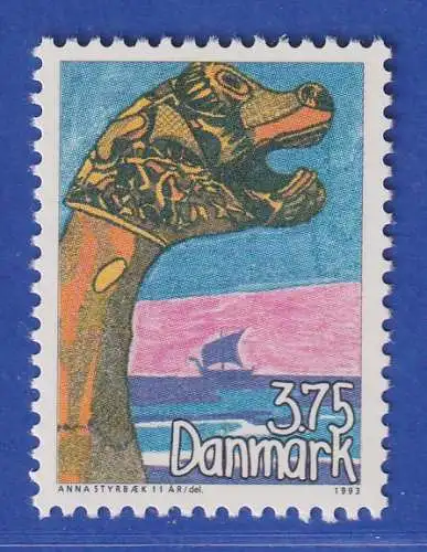 Dänemark 1993 Mi.-Nr. 1061  Kindermarke: Malwettbewerb, Steven  **/MNH