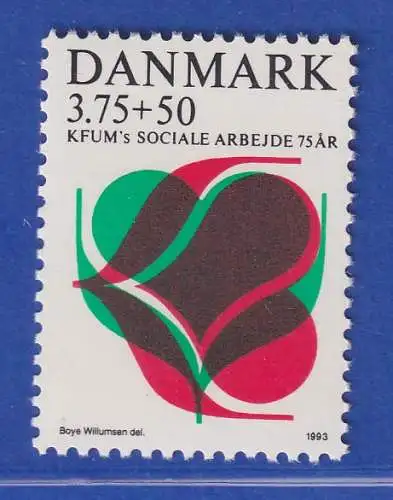 Dänemark 1993 Mi.-Nr. 1063  Christlicher Verein Junger Männer CVJM  **/MNH