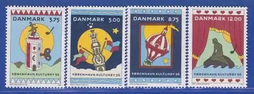 Dänemark 1996 Mi.-Nr. 1116-1119  Kopenhagen Kulturhauptstadt Europas '96  **/MNH