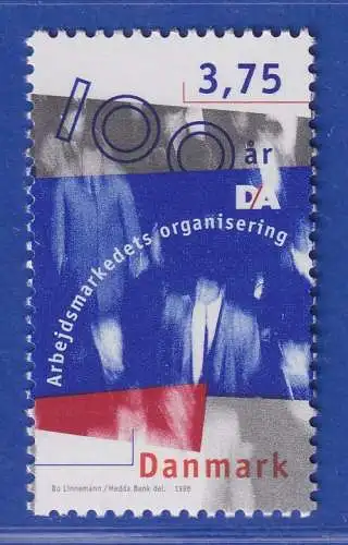 Dänemark 1996 Mi.-Nr. 1126  100 Jahre Organisation des Arbeitsmarktes  **/MNH