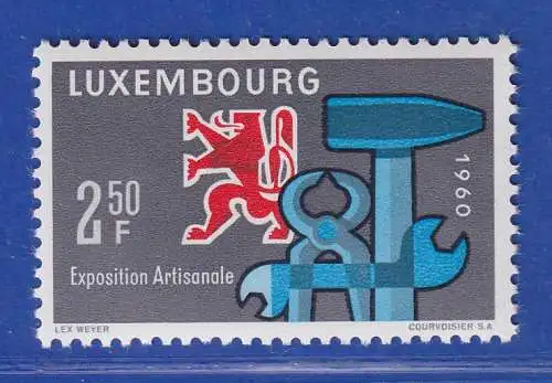 Luxemburg 1960 2. Nationale Handwerksausstellung Mi.-Nr. 622 **/MNH