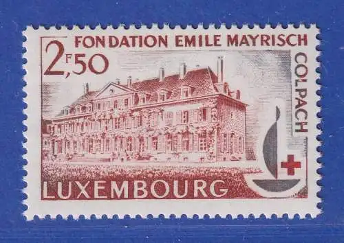 Luxemburg 1963 100 J. Rotes Kreuz, Schloss Colpach Mi.-Nr. 678 **/MNH