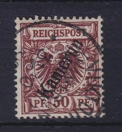 Dt. Kolonien Kamerun 1897 50Pfg  Mi.-Nr. 6 O VIKTORIA