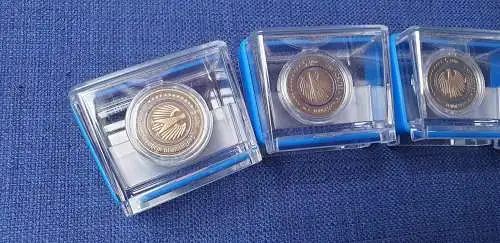 5 Euro Münze Planet Erde 2016  PP-Satz Prägestätten A-D-F-G-J  komplett