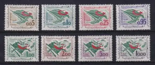 Algerien 1962 Unabhängigkeit Mi.-Nr. 394-401 Satz kpl. postfrisch ** / MNH