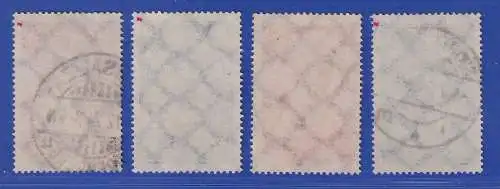 Dt. Reich 1924 Nothilfe Hl. Elisabeth Mi.-Nr. 351-354 Satz kpl. gestempelt