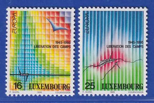 Luxemburg 1995 EUROPA Frieden und Freiheit  Mi.-Nr. 1368-69 **/MNH