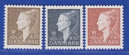 Dänemark 1998 Mi.-Nr. 1176-1178  Freimarken: Königin Margrethe II.  **/MNH