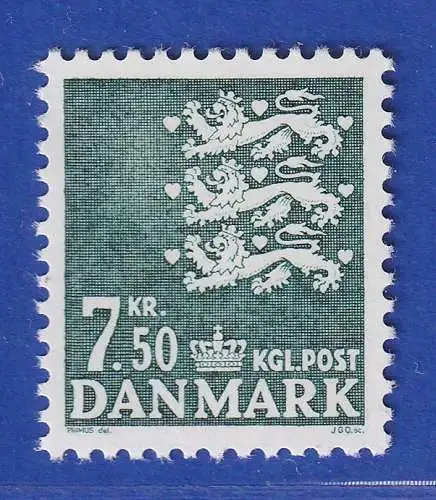 Dänemark 1998 Mi.-Nr. 1179  Freimarke: Kleines Reichswappen  **/MNH