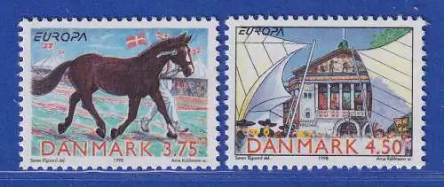 Dänemark 1998 Mi.-Nr. 1188-1189  Europa: Nationale Feste und Feiertage  **/MNH