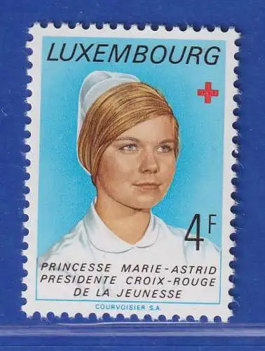 Luxemburg 1974 Prinzessin Marie-Astrid, Rotes Kreuz Mi.-Nr. 876 **/MNH