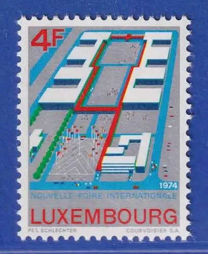 Luxemburg 1974 Neuer Messepalast Mi.-Nr. 885 **/MNH