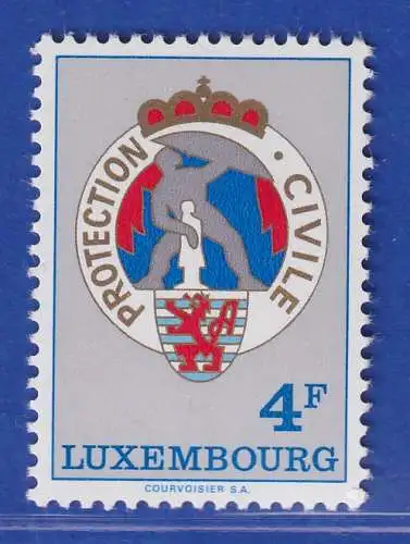 Luxemburg 1975 Zivilschutz Abzeichen Mi.-Nr. 910 **/MNH