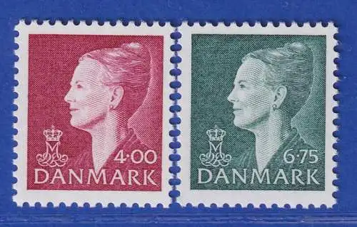 Dänemark 1999 Mi.-Nr. 1205-1206  Freimarken: Königin Marhrethe II. **/MNH