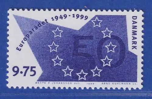 Dänemark 1999 Mi.-Nr. 1213  50 Jahre Europarat  **/MNH