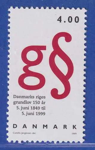 Dänemark 1999 Mi.-Nr. 1214  150 Jahre Grundgesetz  **/MNH