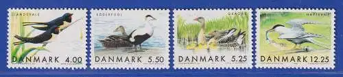 Dänemark 1999 Mi.-Nr. 1223-1226  Einheimische Zugvögel **/MNH