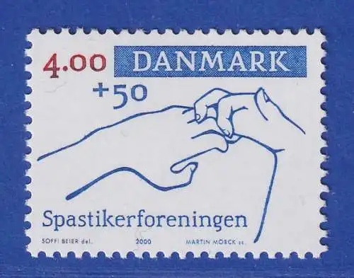 Dänemark 2000 Mi.-Nr. 1260  50 Jahre Spastikerverband  **/MNH