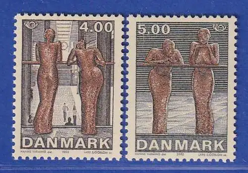 Dänemark 2002 Mi.-Nr. 1303-1304  NORDEN: Kunst des 20.Jahrhunderts  **/MNH