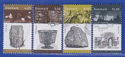 Dänemark 2003 Mi.-Nr. 1350-1353  Kulturgeschichtliches Museum **/MNH