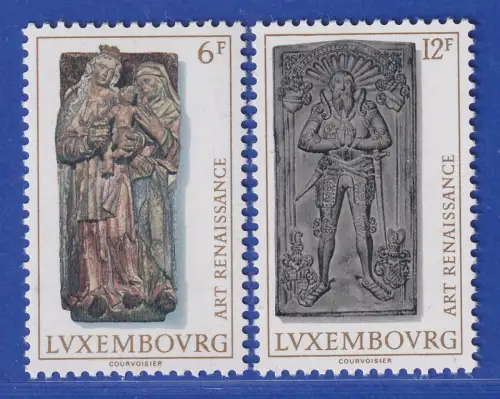 Luxemburg 1976 Architektur: Renaissance Mi.-Nr.933-34 **/MNH
