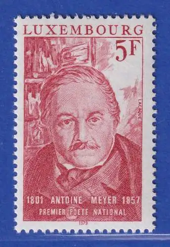 Luxemburg 1979 Anton Meyer Mundartdichter und Grammatiker Mi.-Nr. 990 **/MNH