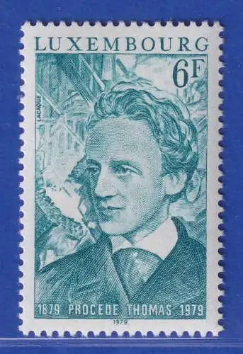 Luxemburg 1979 100 Jahre Thomasverfahren in der Stahlindustrie Mi.-Nr.991 **/MNH