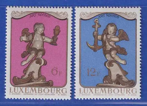 Luxemburg 1979 Architektur: Rokoko Mi.-Nr. 994-95 **/MNH