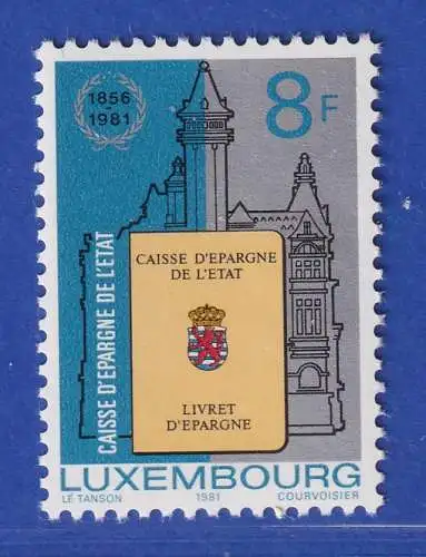 Luxemburg 1981 125 Jahre Stadtsparkasse Mi.-Nr. 1035 **/MNH