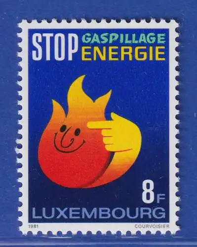 Luxemburg 1981 Energiesparen Mi.-Nr. 1040 **/MNH