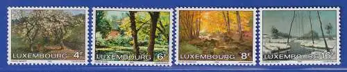 Luxemburg 1982 Kultur Landschaftsgemälde nach Jahreszeiten Mi.-Nr.1046-49 **/MNH