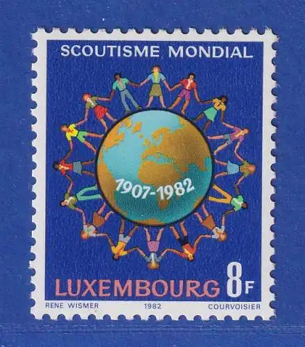 Luxemburg 1982 75 Jahre Pfadfinderbewegung Mi.-Nr. 1061 **/MNH