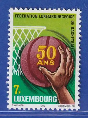 Luxemburg 1983 50 Jahre Basketballverband Mi.-Nr.1083 **/MNH