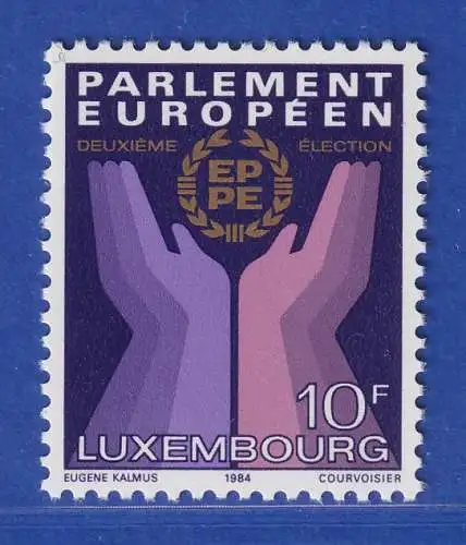 Luxemburg 1984 2. Wahlen zum Europäischen Parlament Mi.-Nr. 1097 **/MNH