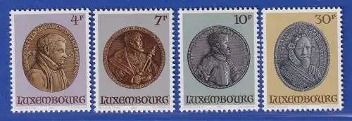 Luxemburg 1984 Kultur alte Medaillen Mi.-Nr. 1117-20 Satz kpl. **/MNH