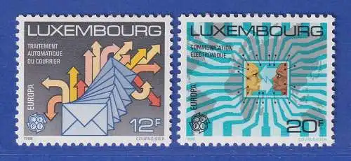 Luxemburg 1988 EUROPA Transport und Kommunikationsmittel Mi.-Nr. 1199-200 **/MNH